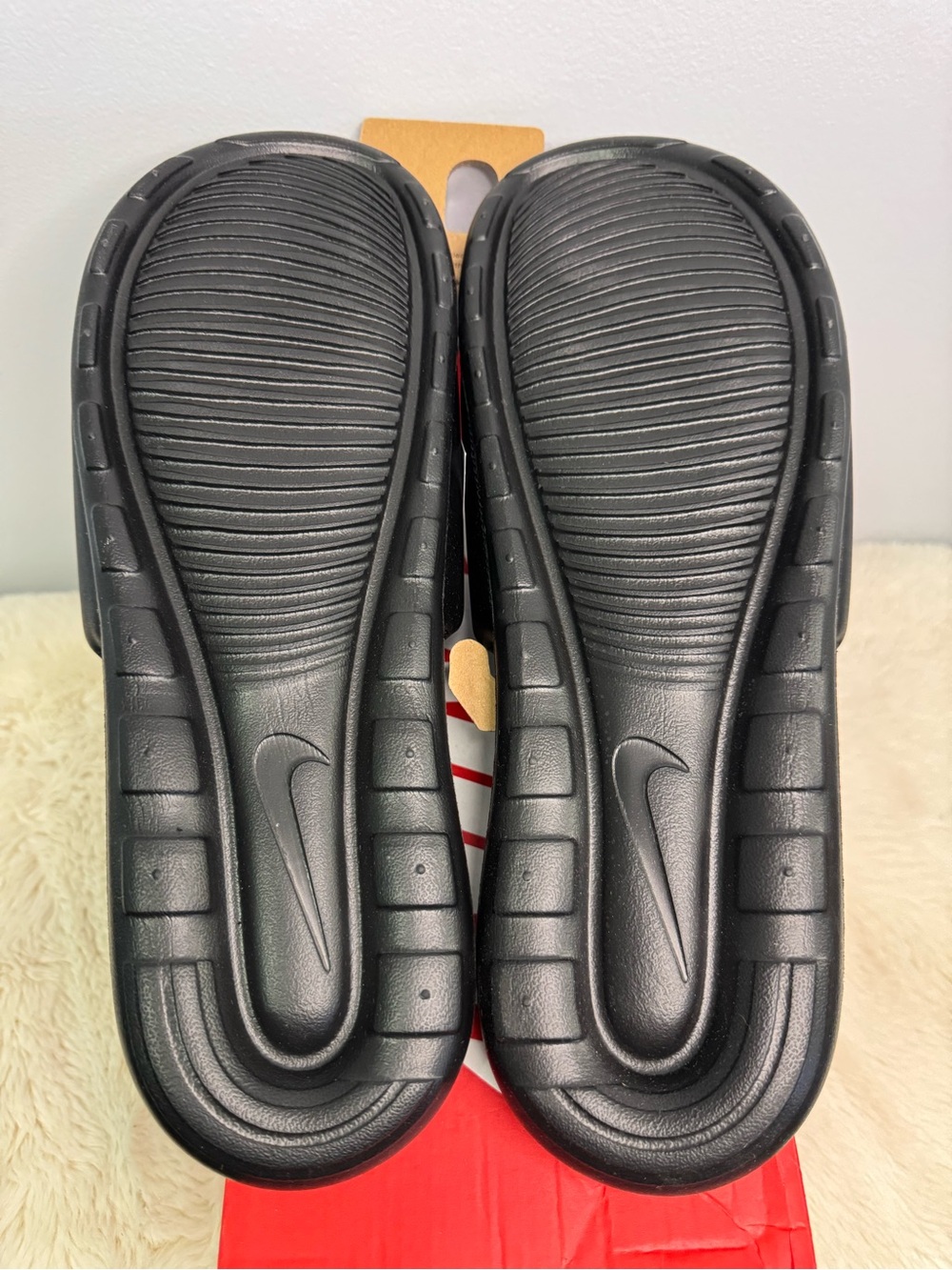 Nike Black Slides - Size 12 - Picture 3 of 4